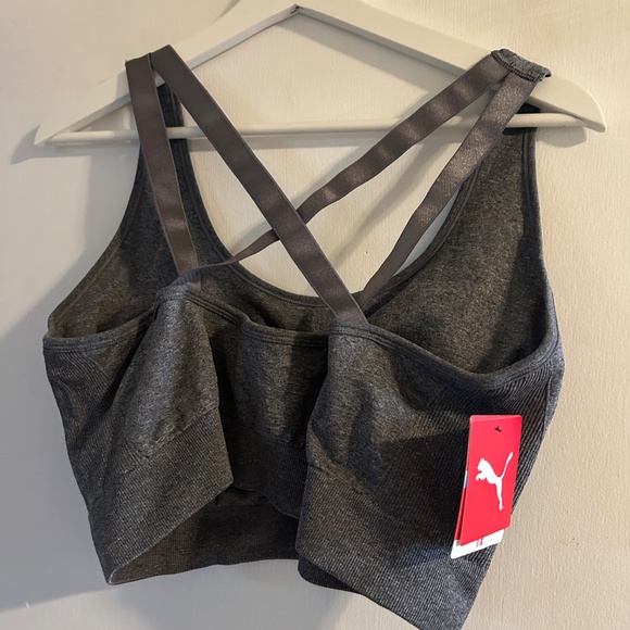 Puma woman seamless bra 1X grey - Picture 2 of 3
